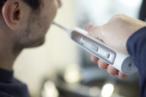 Elektrische Zahnbürste mit Drucksensor