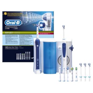 elektrische Zahnbürste mit Munddusche Oral-B